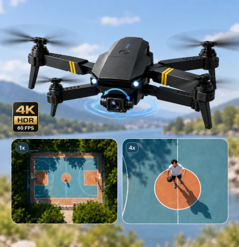 Nexvion™ — videocamera 4K HDR 60 FPS