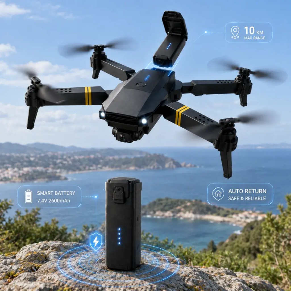 Nexvion™ — batteria e portata fino a 10 km